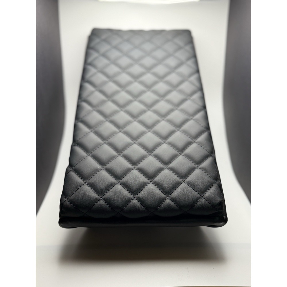 New Quilted Black Console Lid Cover for Car Cover Those Cracked Consoles‎